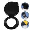 Cabilock Portable Bucket Toilet Seat with Cover Lightweight and Easy to Install for Camping Hiking and Emergencies Design Removable and Convenient for Outdoor Use view 3