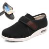 bumuam Extra Wide Walking Edema Sneakers,Adjustable Closure for Arthritis Swollen Edema Plantar Fasciitis Swollen Feet Walking Shoes Men 12 view 1