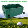 Automatic Golf Ball Dispenser Machine, No Electricity Required Tee Up Golf Ball Teeing Device Golf Club Organizer with Adjustable Foot Stand view 3