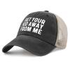 FLALORI GET Your Kid AWAYS from ME Hat Trucker Hat Women Trendy Mesh Cap for Summer view 2