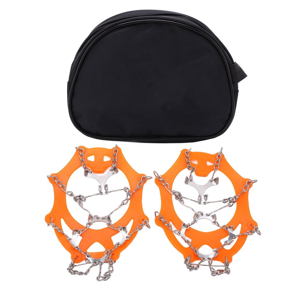 QANYEGN Motainee Spikes, Pointed Ice Grips, Non Slip Shoe Ary for Hiking, Climbing and Motainee (Pair) (L Code)