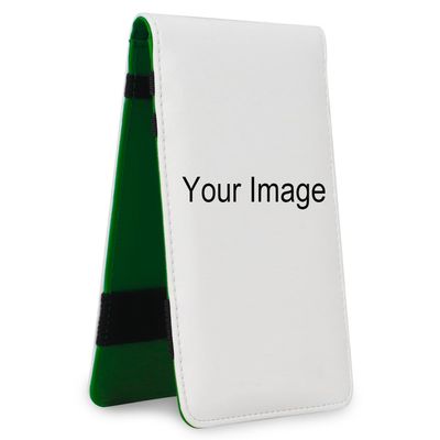 BIG TEETH Golf Scorecard Holder Yardage Book Cover Golf Scorecard Book Custom Photo