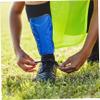 Football Shin Pads Kid Football Shin Guards Shockproof Kids Soccer Shin Guards with Adjustable Strap Soccer Training Equipment for Boy Girl 1 Pair view 4