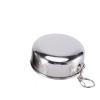 Refeng 1Pcs Travel Folding Cup S/M/L Stainless Steel Cup Camping Keychain Design Retractable Telescopic Folding Cup(M) view 1