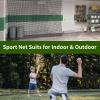 Baseball Softball Backstop Nets - Heavy Duty Sports Nets, Sports Netting Barrier with 33FT Rope, Sport Nets for Baseball Basketball Soccer Lacrosse Hockey view 3