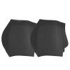 lunhaifi Nylon Ice Silk Breathable Men's Underwear, Mens Padded Butt Underwear Boxer Shape Enhancer Briefs (Black*2,M) view 1