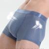 lunhaifi Nylon Ice Silk Breathable Men's Underwear, Mens Padded Butt Underwear Boxer Shape Enhancer Briefs (Black*2,M) view 4
