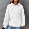 Winter Fall Hoodies Sweatshirts for Women Crewneck Lightweight Solid Color 2023 Fall Fashion Warm Oversized Fit Pullover Sweatshirts view 2
