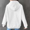 Winter Fall Hoodies Sweatshirts for Women Crewneck Lightweight Solid Color 2023 Fall Fashion Warm Oversized Fit Pullover Sweatshirts view 3