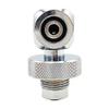 1Pcs Scuba Diving Cylinder Adapter Dive Parts Convertor Dive Clamp Regulator Converter Yoke Insert Tank Valve Adaptor for Water Sport view 2