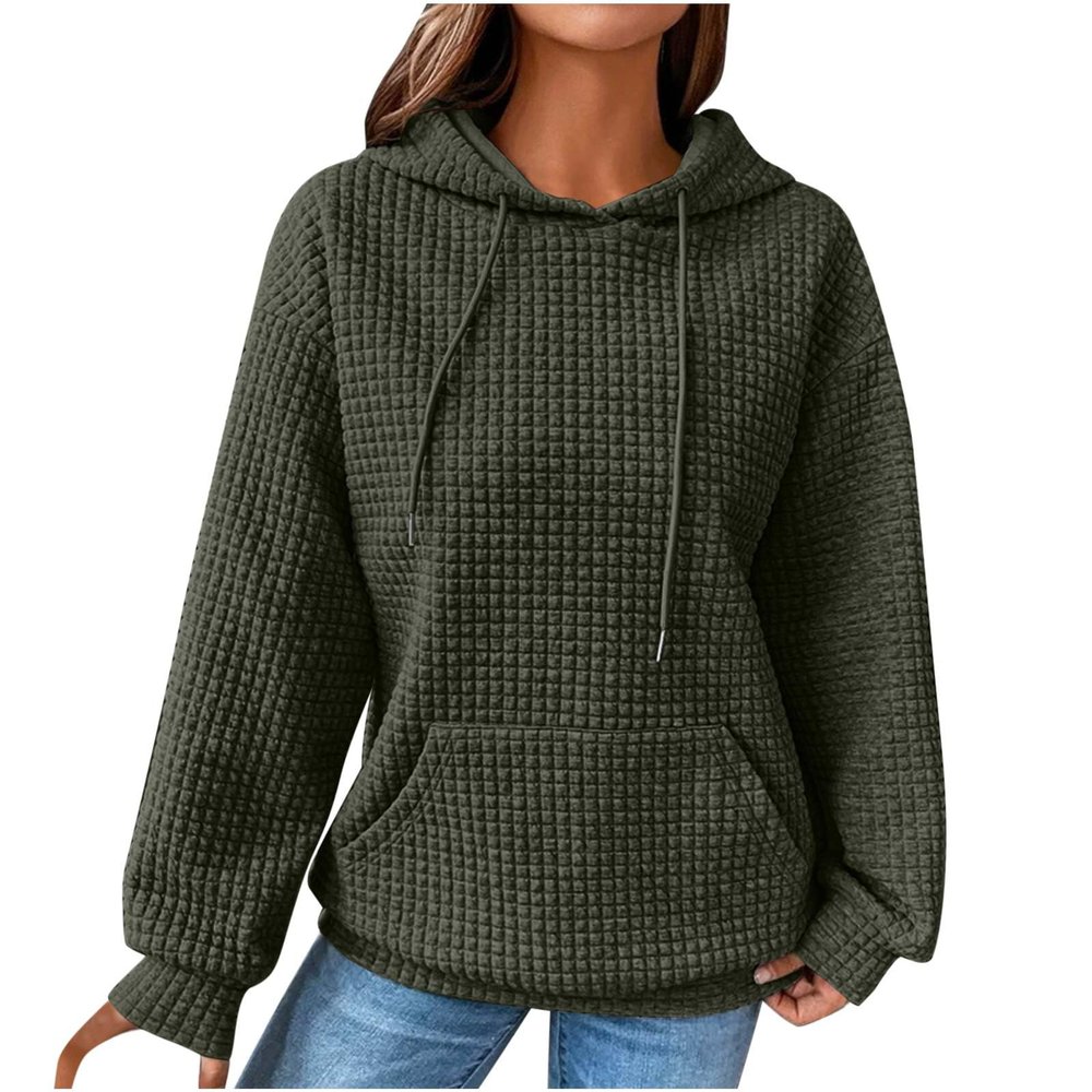 Winter Fall Hoodies Sweatshirts for Women Crewneck Lightweight Solid Color 2023 Fall Fashion Warm Oversized Fit Pullover Sweatshirts