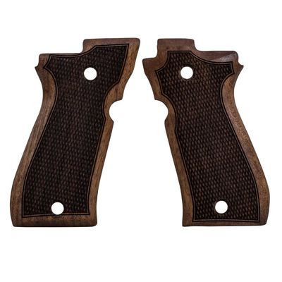 Salvatore 81 & 84 Grips with Walnut Handle - Professional Ergonomic Handles for Enhanced Comfort and Control. (Design-2)