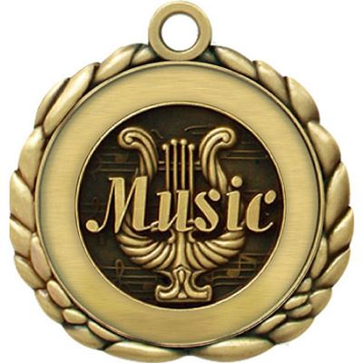 ZipToMeNow Music Quali-Craft Medallion (2-1/2 Inches) 10 Pack