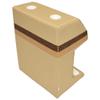 Toonmate Pontoon Boat Steering Console WD115-1010 | Sand Vinyl view 4