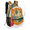 Florida State Flag Unisex Causal Backpack Lightweight Daypack Classic Shoulder Bag for Men Women Travel Work 12.2 X 5.9 X 16.5 Inch view 2