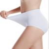 BDROX 5PCS Ultra-Thin Non-Marking Ice Silk Underwear, Womens Seamless Ice Silk Mid Waisted Breathable Soft Stretchy Panties (5PCS-F,Medium) view 4