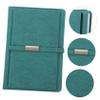 AOKWAWALIY 2024 English Daily Planner Notepad A5 Yearly Schedule Notebook Green Diary Planner Notebook Dividers view 2