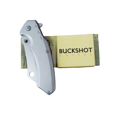 Cold Fusion - Open Ball Bearing Pocket Knife (Light Grey)