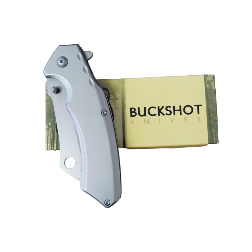 Cold Fusion - Open Ball Bearing Pocket Knife (Light Grey)