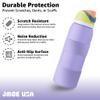 Jmoe USA Silicone Boot Sleeve + Hand Grip for Owala 40oz Water Bottle | BPA Free & Food-Grade Silicone Rubber | Protective Anti-Slip Bottom Bumper Cover | Protects Against Scratches (Retro Boardwalk) view 2