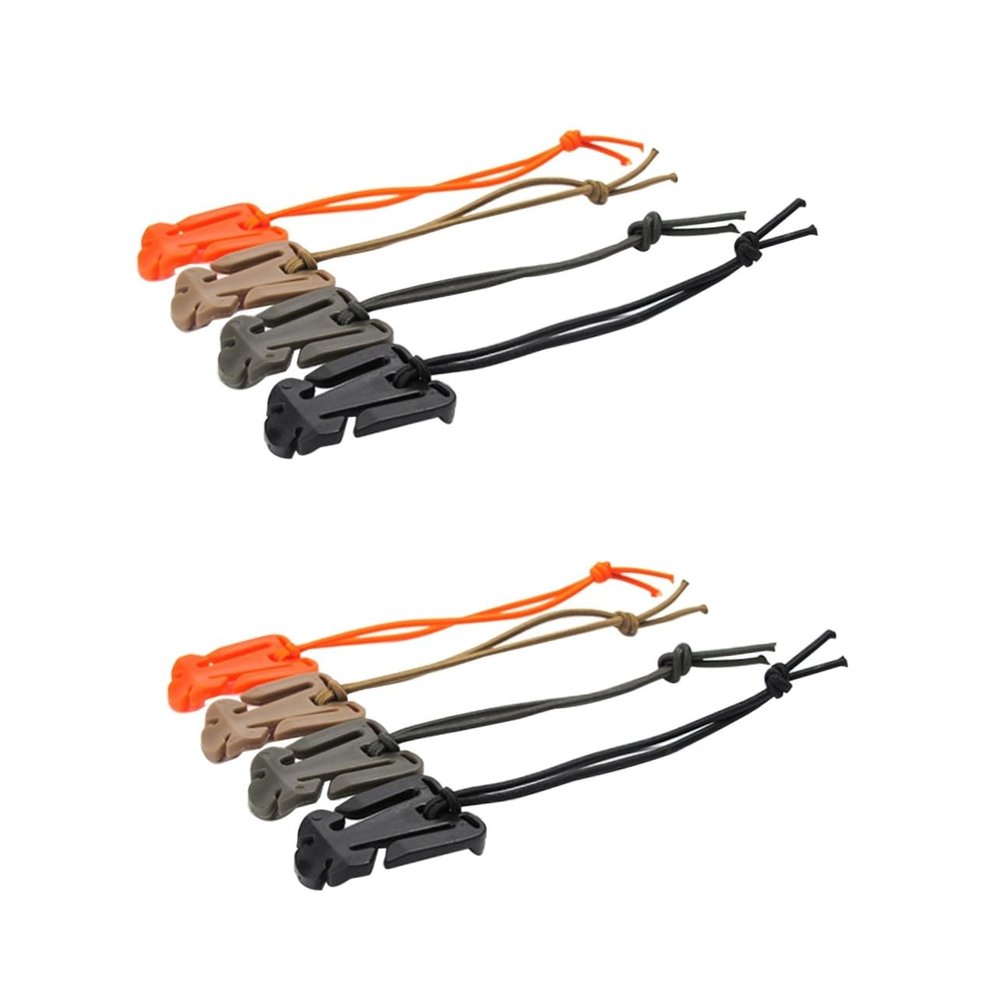 BESPORTBLE 40pcs Tactical Vest Attachments Web Elastic String Strap Management Tool