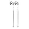 LEKI Women's Bliss Ski Poles - Gunmetal - White - Rosegold - 110cm view 1