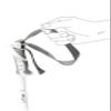 LEKI Women's Bliss Ski Poles - Gunmetal - White - Rosegold - 110cm view 3