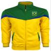 Icon Sports Men's Brasil Track Jacket, Brazil Full Zip Outdoor Soccer Jacket (XX-Large) view 3