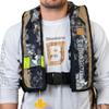 BLUESTORM x Kryptek Stratus 35 Inflatable Life Jacket PFD for Adults (Obskura Syfall Tan Camo) | US Coast Guard (USCG) Approved Automatic Self Inflating Life Vest Preserver with Manual Ripcord view 3