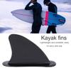 Headerbs Skeg for Kayak, Parts, Black PVC Skeg Tracking Fin Integral Fins for Kayaks Canoes Rowing Boats view 3
