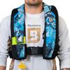 BLUESTORM x Kryptek Stratus 35 Inflatable Life Jacket PFD for Adults (Obskura Litus Blue Camo) | US Coast Guard (USCG) Approved Automatic Self Inflating Life Vest Preserver with Manual Ripcord view 3