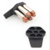 Zeta6 K-Clip EDC Speedloader for 38spl/357mag 6-Shot K-Frame Revolvers / 2-Pack view 1