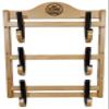 Old Cedar Outfitters Hardwood Wall-Mounted Gun Rack; Adjustable for Long Guns and Long Pistols view 1