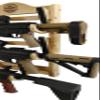 Old Cedar Outfitters Hardwood Wall-Mounted Gun Rack; Adjustable for Long Guns and Long Pistols view 4