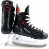 Botas - Attack 191 - Men's Ice Hockey Skates | Made in Europe (Czech Republic) | Color: Black/Red/White, Men's 10 Bundle with Skate Guards view 3