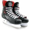 Botas - Attack 191 - Men's Ice Hockey Skates | Made in Europe (Czech Republic) | Color: Black/Red/White, Men's 10 Bundle with Skate Guards view 4