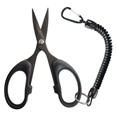 BESPORTBLE 4pcs Fishing Gear Scissor Braided Portable Outdoor Fishing Line Practical Angling Shears