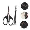BESPORTBLE 4pcs Fishing Gear Scissor Braided Portable Outdoor Fishing Line Practical Angling Shears view 4