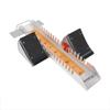 Track Field Starting Block, Lightweight Aluminum Track Starting Block with Non-Slip Pad and Standard Card Ruler, Multifunctional Adjustable Angle Track Field Booster, for School Training view 1