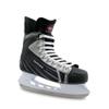 Botas - Attack 181 - Men's Ice Hockey Skates | Made in Europe (Czech Republic) | Color: Black with Silver, Child 12.5 Bundle with Skate Guards view 2