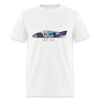1970 Le Mans 917 LH Martini Racing Mens T-Shirt (X-Large, White)