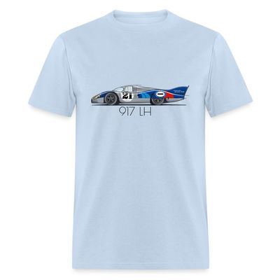 1970 Le Mans 917 LH Martini Racing Mens T-Shirt (Small, Light Blue)