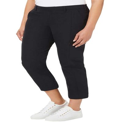 KIRKLAND Signature Ladies' Ankle Length Travel Pants, Black, 6