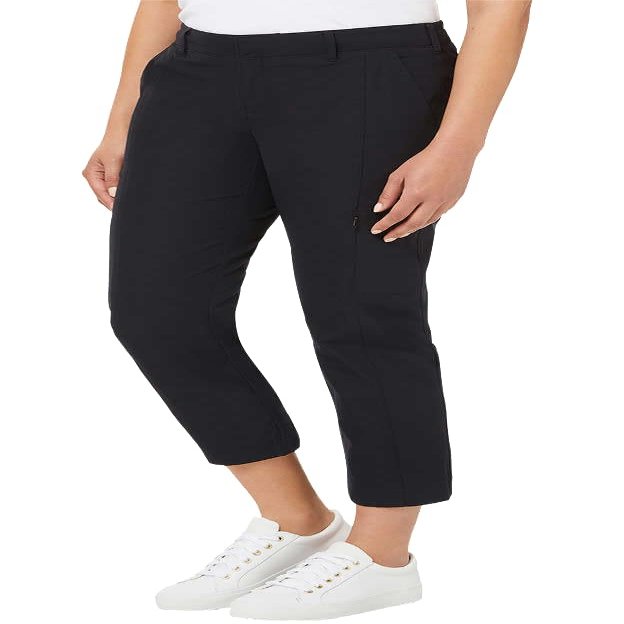KIRKLAND Signature Ladies' Ankle Length Travel Pants, Black, 6