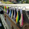 Northland Fishing Tackle Pitchin' Puppet Darting Premium Fishing Jig for Snap Jigging & Pitching Walleyes, 5/8 Oz, Pink Tiger view 3