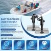 15101-104 9" x 12" Standard Trim Tab Kit 12V with Double Rocker Switch for Boat Size 16ft to 25ft view 3