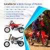 ulip 2.75-10" tubeless tire - Most 49cc, 50cc, and 70cc Dirt Bike Tire Replacement Compatible with CRF50/XR50, DRZ70/JR50, and PW50 (2.75-10") view 2