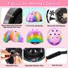 DINILEMU Kids Bike Helmet Color Gradient Toddler Youth Helmet for Kids Ages 3-5 5-8-14 Girls Boys Toddler Skateboard Helmet Protective Gear for Sports Bicycle Roller Skating Scooter view 3