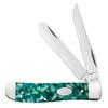 Case Cutlery CA71381: Mini Trapper Sparxx Green view 1