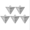 BLUEWING 2lb Box Pyramid Sinkers Lead Fishing Weights for Saltwater, 16oz 2pack view 1